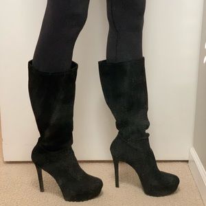 Jessica Simpson Rollin Covered Platform Heel Boots